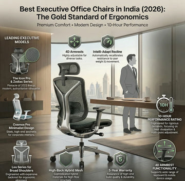 Best Executive Office Chairs in India 2026 — Top Picks
